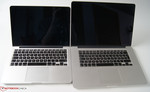 Similar trackpad and keyboard for the 13 and 15-inch models