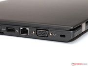 ...the ThinkPad also houses a conventional VGA-out.