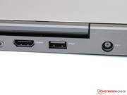 Among others this includes USB 3.0, mini DisplayPort and HDMI.