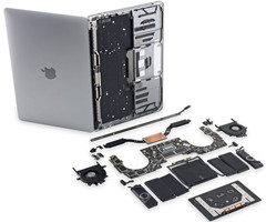 Apple has taken the position that there is no problem with the battery life of their new MacBooks. (Source: iFixit)