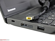 The new power connector can also be found at the new T-series ThinkPads.