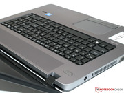 Keyboard and touchpad...