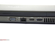 Multiple ports are placed near the back of the laptop.