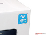 A special feature: short-range radio, NFC, is supported.
