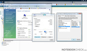 LAN driver-dialogue, LAN status, task manager, network