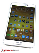 Runs with a fast quad-core SoC: The Asus Fonepad 8.