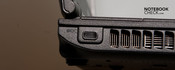 Left: Notebook lock