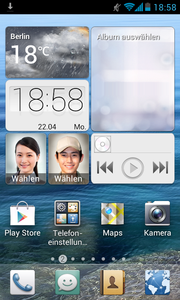 the reason for the missing App-Drawer.