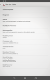 Android 4.4.4 KitKat is preloaded.