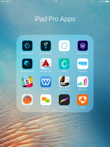 optimized apps for the iPad Pro