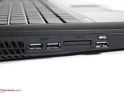 The card reader supports many different formats.