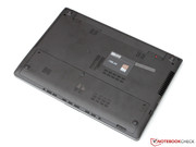 Unlike many ultrabooks, the A56CB has a maintenance cover,