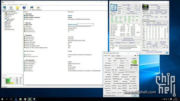 Specifications for 1080M (Difficult to see)