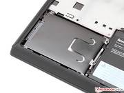 The hard disk can be replaced in a few steps