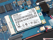 The mSATA SSD...