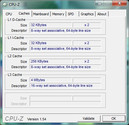 Systeminfo CPUZ Cache