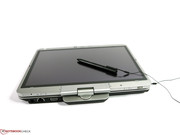 In tablet mode, the user can work with the fingers or a stylus.