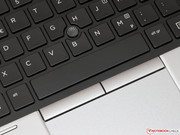 ...the user also has the option of using a TrackPoint.