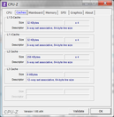 Systeminfo CPUZ Cache