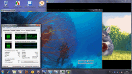 Media Player: 2 x 1080p, juddery ~70% CPU load