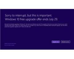 Microsoft issuing final reminder for free Windows 10 upgrade period