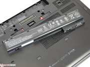 The 83 Wh battery sits flush with the case.