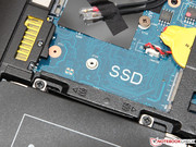 In addition to the 2.5-inch drive you can integrate an M.2 SSD.