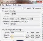 High Core Temperatures