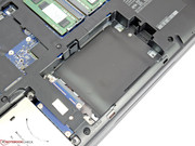 ... and a third mass storage drive can be inserted.