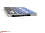 In modern SSDs, the SATA III interface usually limits the performance.
