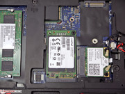 Our Crucial M4 mSATA-SSD reaches data transfer rates of almost 390 MB/s.