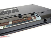 The SIM slot is inside the battery tray, but the WWAN module has to be installed.