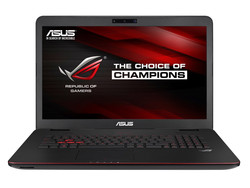 Asus GL771JW-T7082H. Test model courtesy of Notebooksbilliger.de