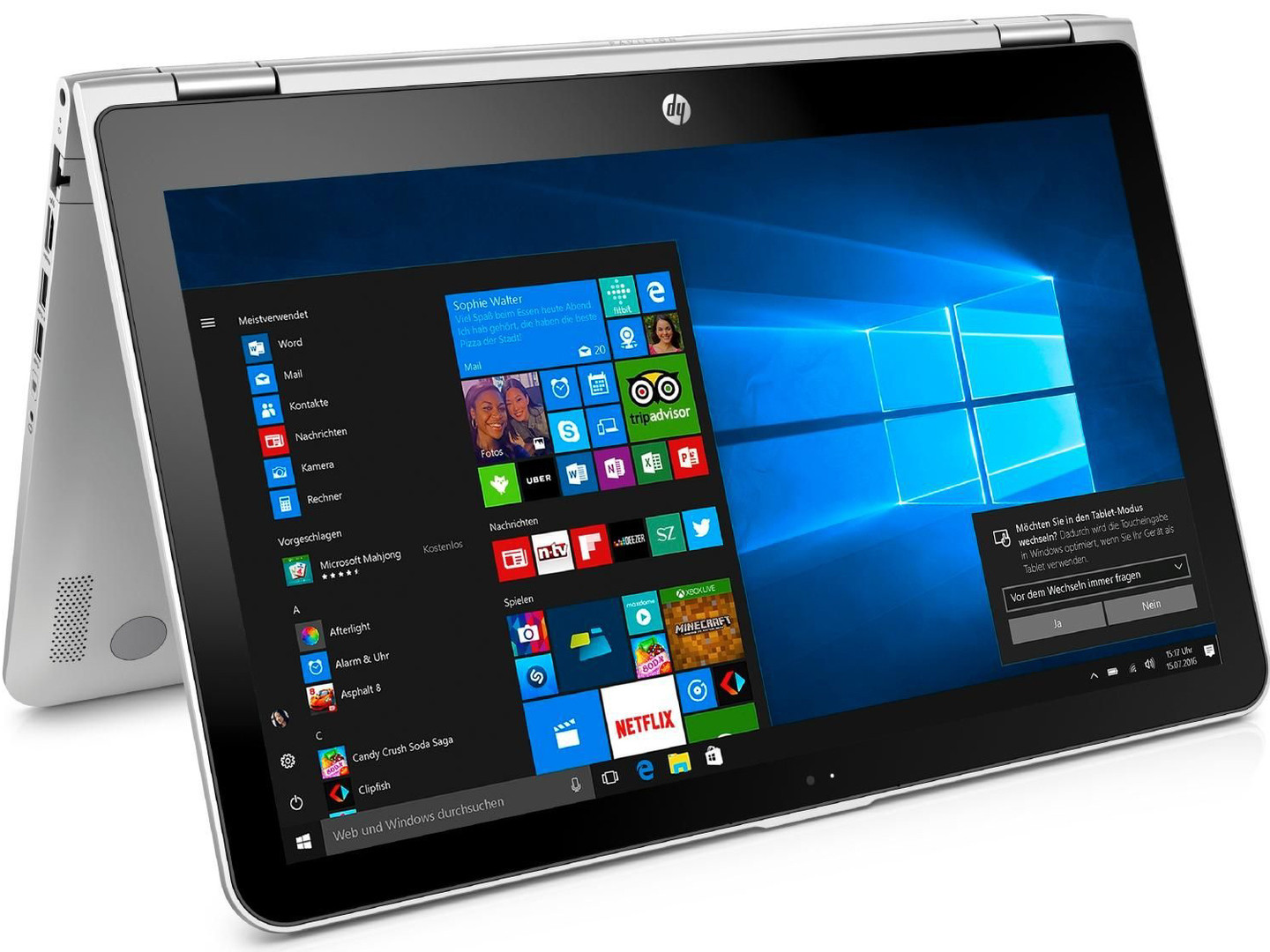  HP Pavilion x360  15 bk102ng Convertible Review 