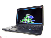 Not only the internal components have been swapped in the ZBook 17 ...