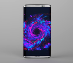 The Samsung Galaxy S8 may integrate up to 256 GB of storage. (Image: Concept by Steel Drake) 