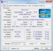 System info CPUZ CPU