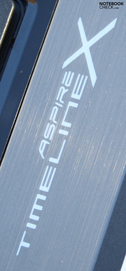 Acer Aspire TimelineX 3820TG: Logo