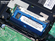 DDR3 RAM - unusual for a netbook.
