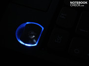 like the glowing power button,