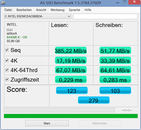 ASSSD 385 MB/s seq. read