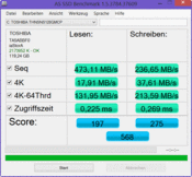 ASSSD: 473 MB/s (Sequential Read)