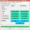 U100: AS SSD 459 MB/s seq. read