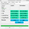 AS SSD - good transfer rates of the SSD