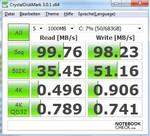 System information CrystalDiskMark