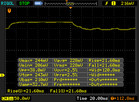 Gray time rise 21 ms