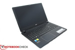 Thin notebook with a good display and sufficient performance.