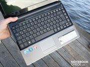 Acer's compact subnotebook weighs a mere 1.8 Kg.
