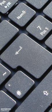 Acer 5552G-P344G50Mnkk: The yielding keys aren't really any fun, though.