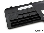 The HDD slots are made with a stabilizing plastic construction for reinforcing the base plate.